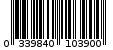 Γραμμωτός κωδικός 033984010390