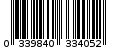 Γραμμωτός κωδικός 033984033405