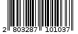 Γραμμωτός κωδικός 2803287101037