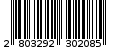 Γραμμωτός κωδικός 2803292302085