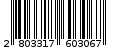 Γραμμωτός κωδικός 2803317603067