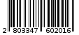 Γραμμωτός κωδικός 2803347602016