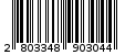 Γραμμωτός κωδικός 2803348903044