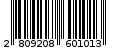 Γραμμωτός κωδικός 2809208601013