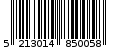 Γραμμωτός κωδικός 5213014850058