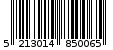 Γραμμωτός κωδικός 5213014850065