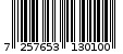 Γραμμωτός κωδικός 725765313010