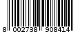 Γραμμωτός κωδικός 8002738908414