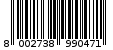 Γραμμωτός κωδικός 8002738990471