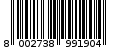 Γραμμωτός κωδικός 8002738991904