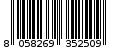 Γραμμωτός κωδικός 8058269352509